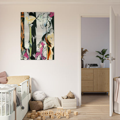 EASTER AND THE TOTEM - Jackson Pollock Brushed Aluminum Print - 70x100 cm / 28x40 inches | Jackson Pollock Aluminum Print | Jackson Pollock Prints