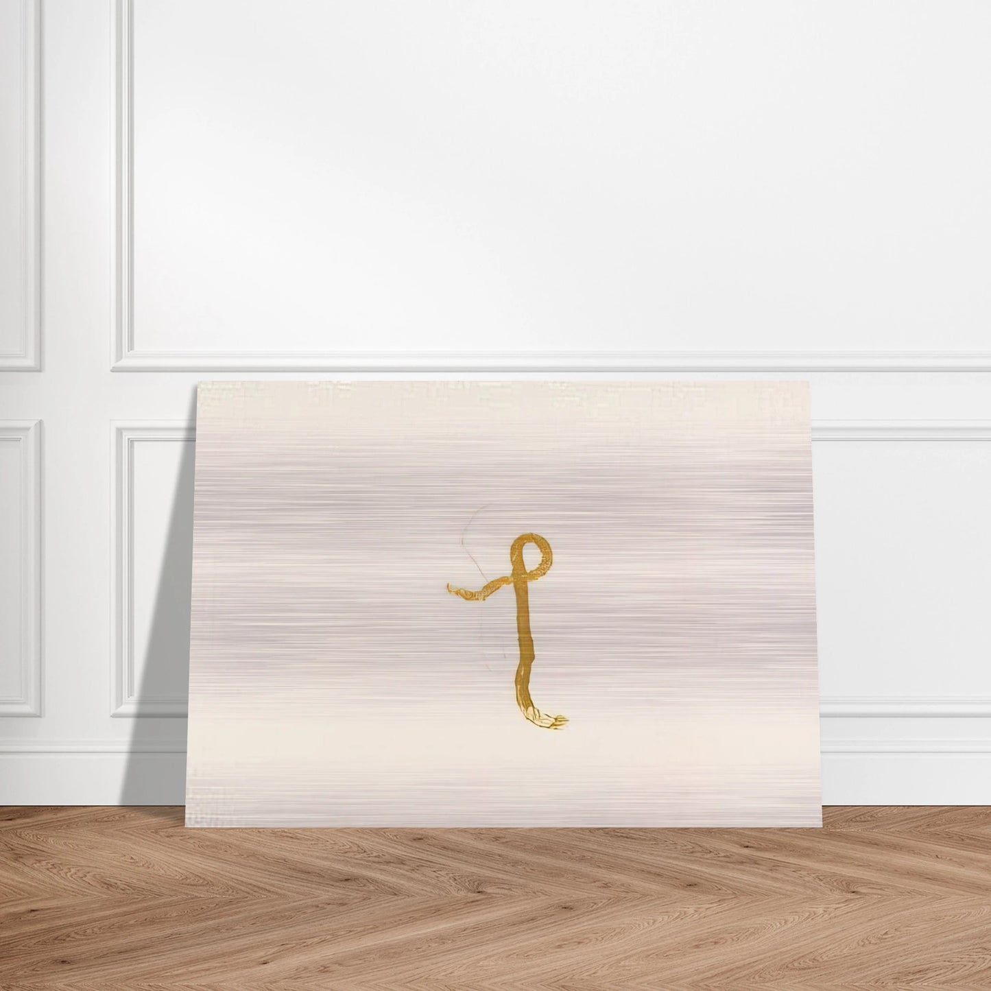 Strings - Abstract Expressionism - John Cage Brushed Aluminum Print - 70x100 cm / 28x40 inches | John Cage Aluminum Print | John Cage Prints