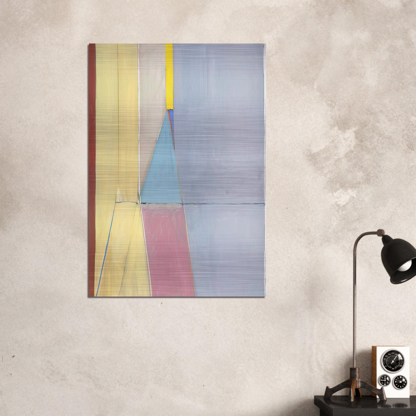 Ocean Park #21 - Richard Diebenkorn Brushed Aluminum Print - 70x100 cm / 28x40 inches | Richard Diebenkorn Aluminum Print | Richard Diebenkorn Prints