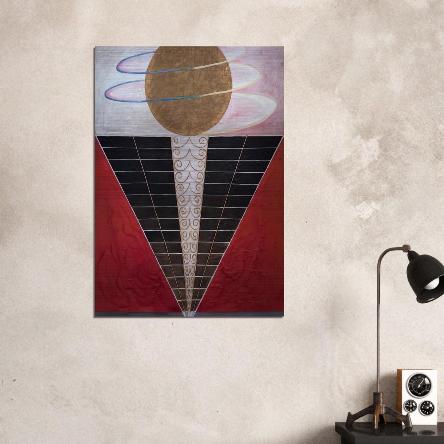 ALTARPIECE NO 2 1915 - Hilma af Klint Brushed Aluminum Print - 70x100 cm / 28x40 inches | Hilma af Klint Aluminum Print | Hilma af Klint Prints