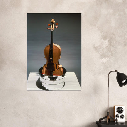 TIBETAN GARDEN SONG ROCI TIBET 1986 - Robert Rauschenberg Brushed Aluminum Print - 70x100 cm / 28x40 inches | Robert Rauschenberg Aluminum Print | Robert Rauschenberg Prints