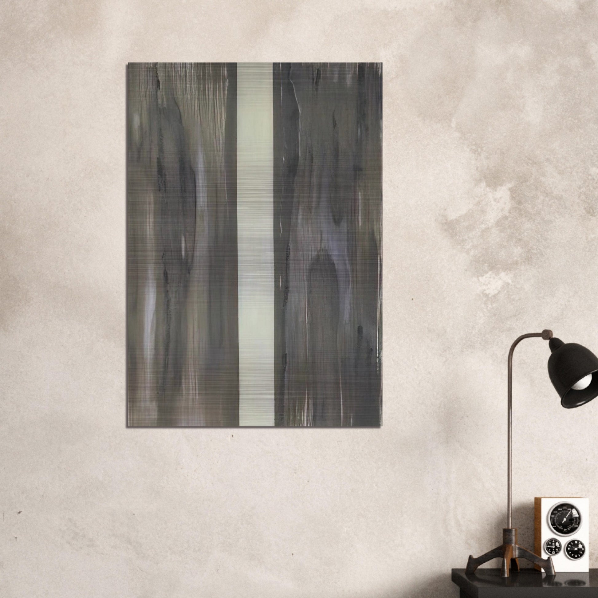 Moment - Barnett Newman Brushed Aluminum Print - 70x100 cm / 28x40 inches | Barnett Newman Aluminum Print | Barnett Newman Prints
