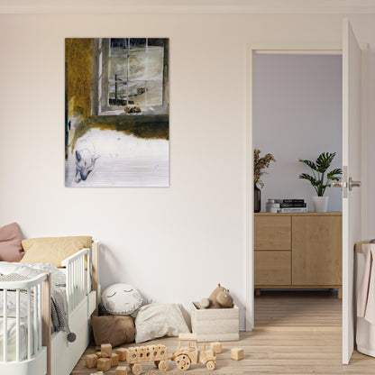 GROUNDHOG DAY 3 - Andrew Wyeth Brushed Aluminum Print - 70x100 cm / 28x40 inches | Andrew Wyeth Aluminum Print | Andrew Wyeth Prints