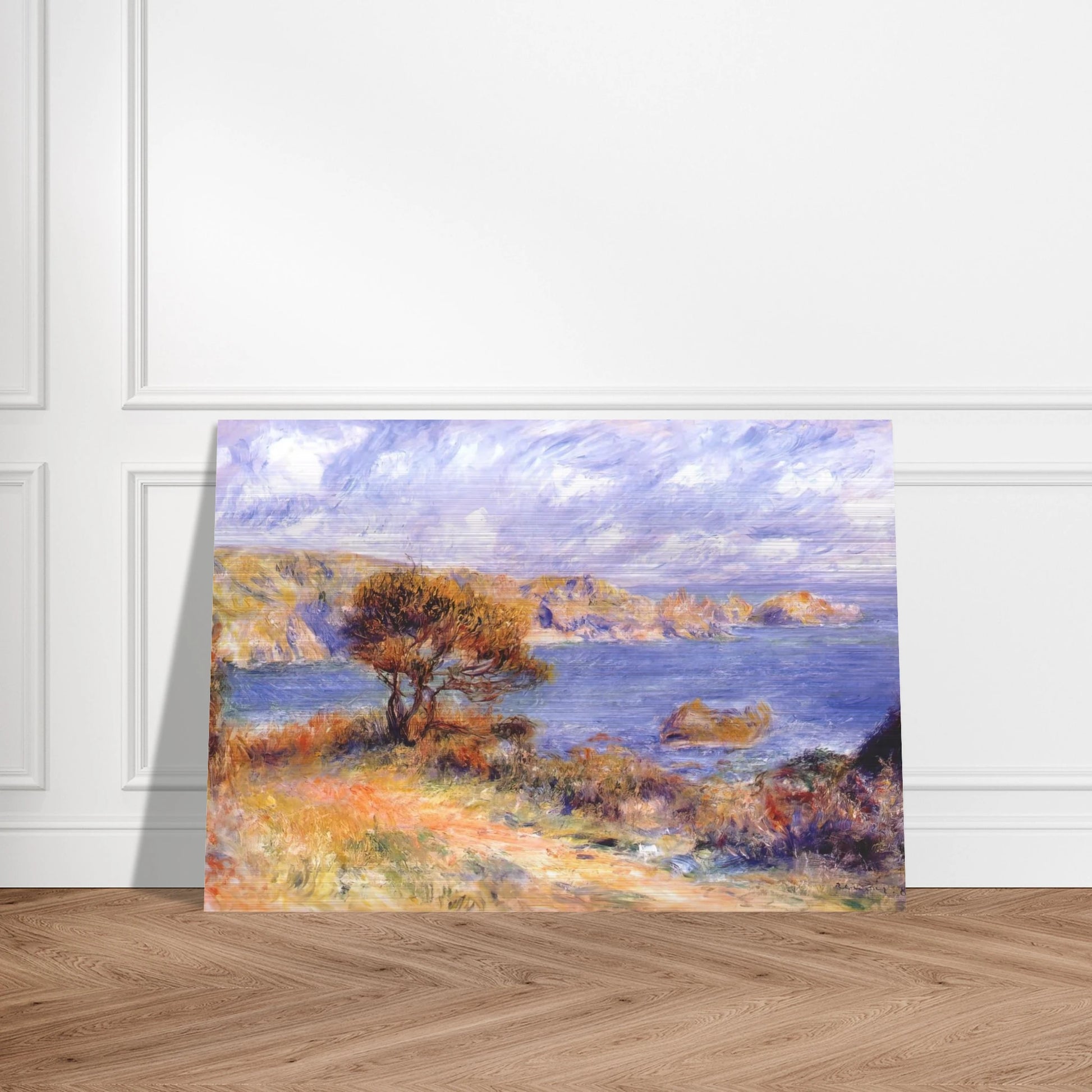 View at guernsey - Pierre-Auguste Renoir Brushed Aluminum Print - 70x100 cm / 28x40 inches | Pierre-Auguste Renoir Aluminum Print | Pierre-Auguste Renoir Prints