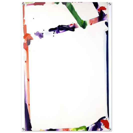 Untitled  SF71-045  - Sam Francis Acrylic Print - 70x100 cm / 28x40″ inches