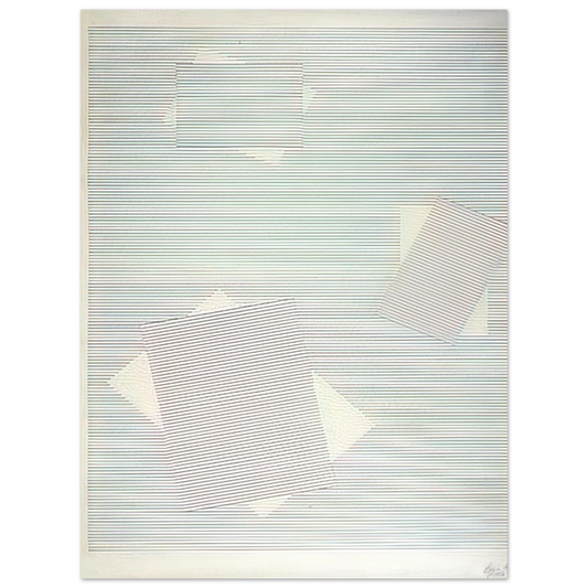 Lygia Pape - Graphics - 1957  75x100 cm / 30x40inches Fine Art Poster