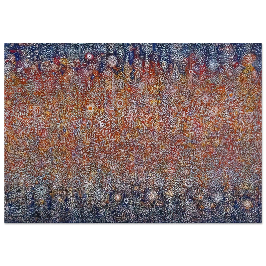 Celebration, Birth - Richard Pousette-Dart Brushed Aluminum Print - 70x100 cm / 28x40 inches | Richard Pousette-Dart Aluminum Print | Richard Pousette-Dart Prints