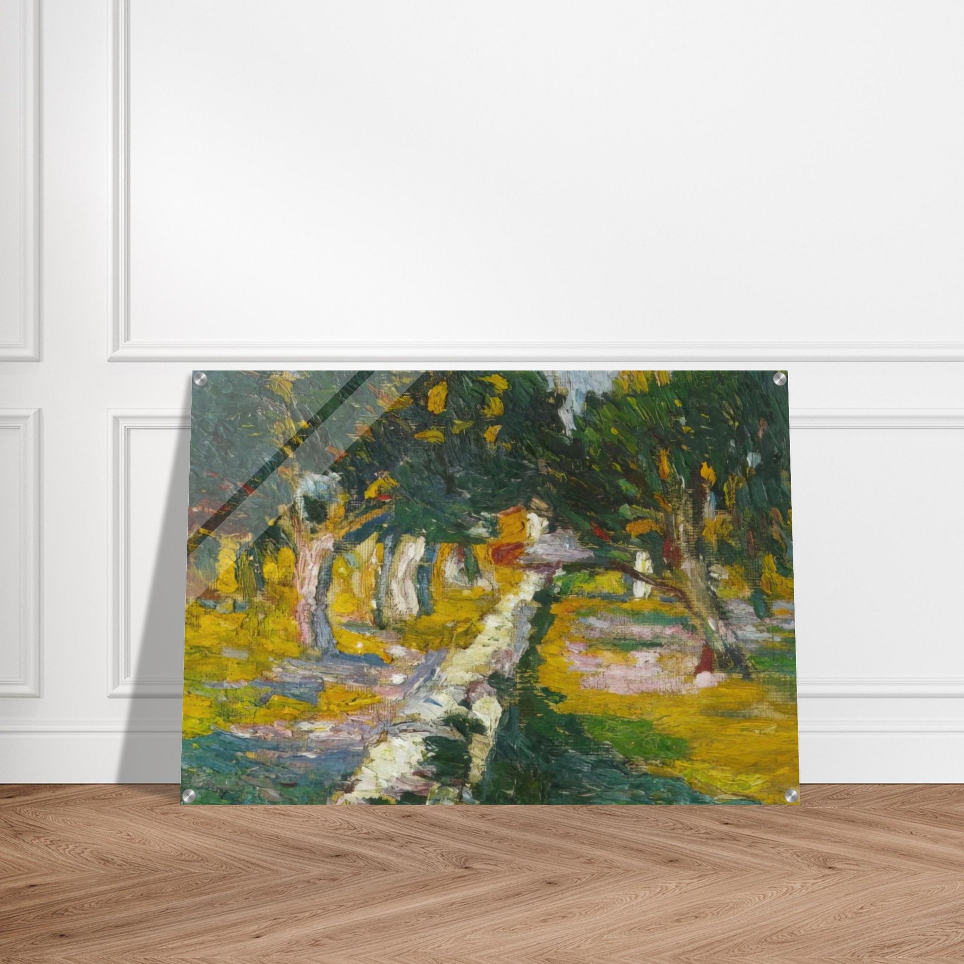 ORCHARD AT LLANE CADAQUES 1920 - Salvador Dali Acrylic Print - 70x100 cm / 28x40″ inches
