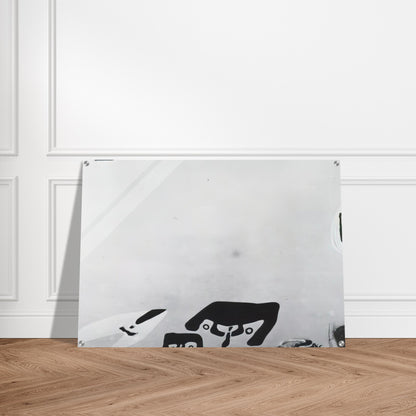 FISHERMEN IN CADAQUES - Salvador Dali Acrylic Print - 70x100 cm / 28x40″ inches | Salvador Dali Wall Art | Salvador Dali Prints