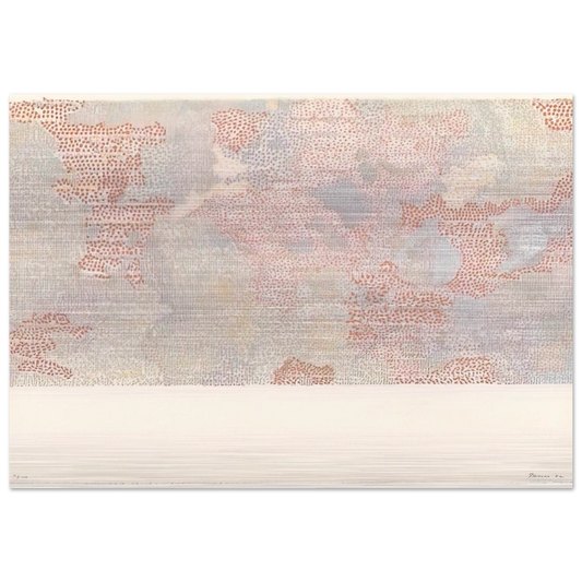 Maskelyne DA Region of the Moon from the series Lunar Maps - 1972 - Nancy Graves Brushed Aluminum Print - 70x100 cm / 28x40 inches | Nancy Graves Aluminum Print | Nancy Graves Prints