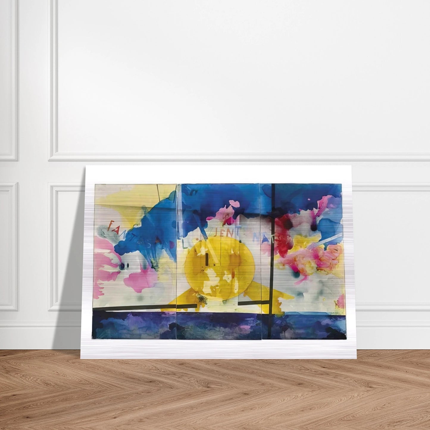 Fantasy of the Natural Patient - 1970 - Mario Schifano Brushed Aluminum Print - 70x100 cm / 28x40 inches | Mario Schifano Aluminum Print | Mario Schifano Prints