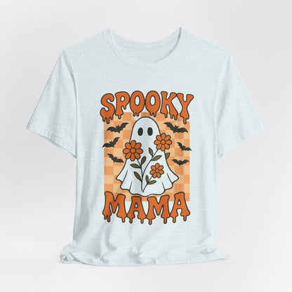 Gruselige Mama, grooviger Vintage-Geist, Halloween, gruselige Mutter