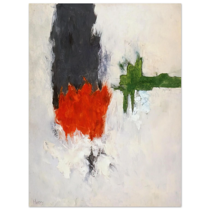 Theodoros Stamos - Sun Moon Chalice II - 1962  75x100 cm / 30x40inches Fine Art Poster