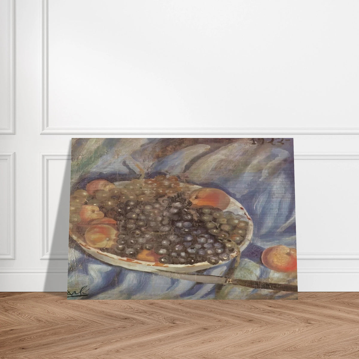 STILL LIFE 2 - Salvador Dali Brushed Aluminum Print - 70x100 cm / 28x40 inches | Salvador Dali Aluminum Print | Salvador Dali Prints