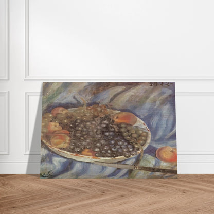 STILL LIFE 2 - Salvador Dali Brushed Aluminum Print - 70x100 cm / 28x40 inches | Salvador Dali Aluminum Print | Salvador Dali Prints