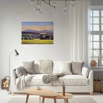 Summer Day. Asgaard - Rockwell Kent Brushed Aluminum Print - 70x100 cm / 28x40 inches | Rockwell Kent Aluminum Print | Rockwell Kent Prints