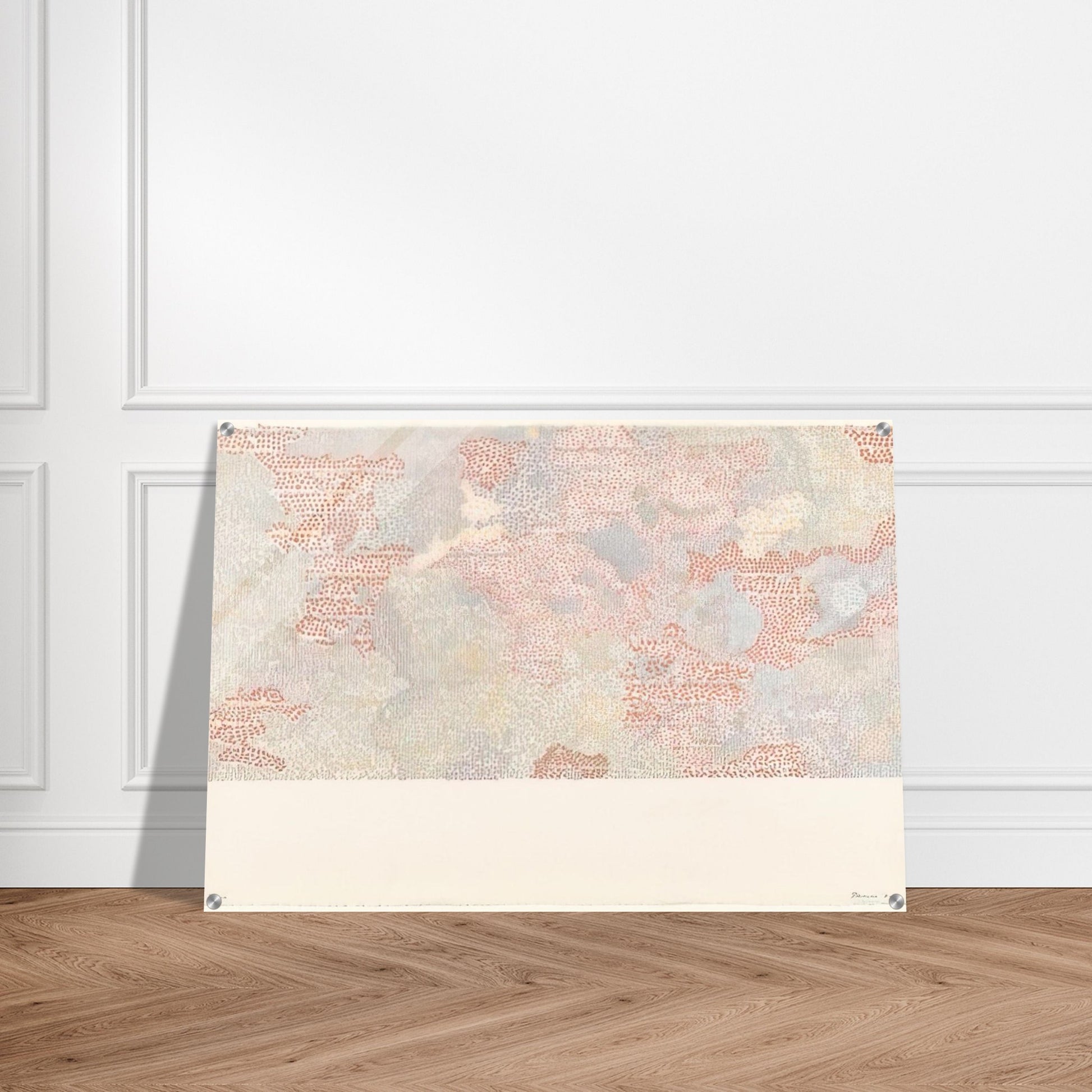 MASKELYNE DA REGION OF THE MOON FROM THE SERIES LUNAR MAPS 1972 - Nancy Graves Acrylic Print - 70x100 cm / 28x40″ inches