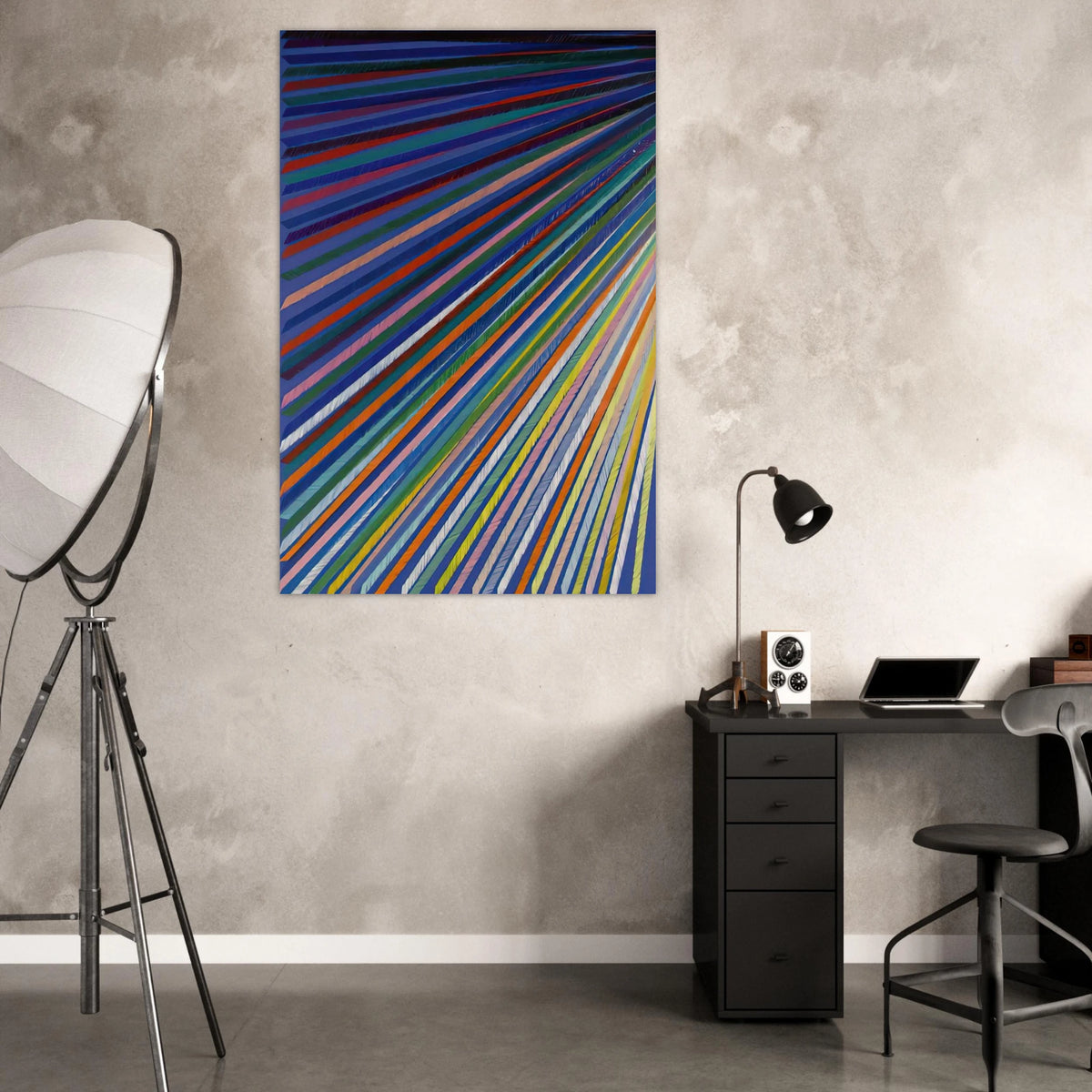 Apex - 1984 - Piero Dorazio Art Prints - 100x150 cm / 40x60″ inches | Piero Dorazio Poster | Piero Dorazio Prints