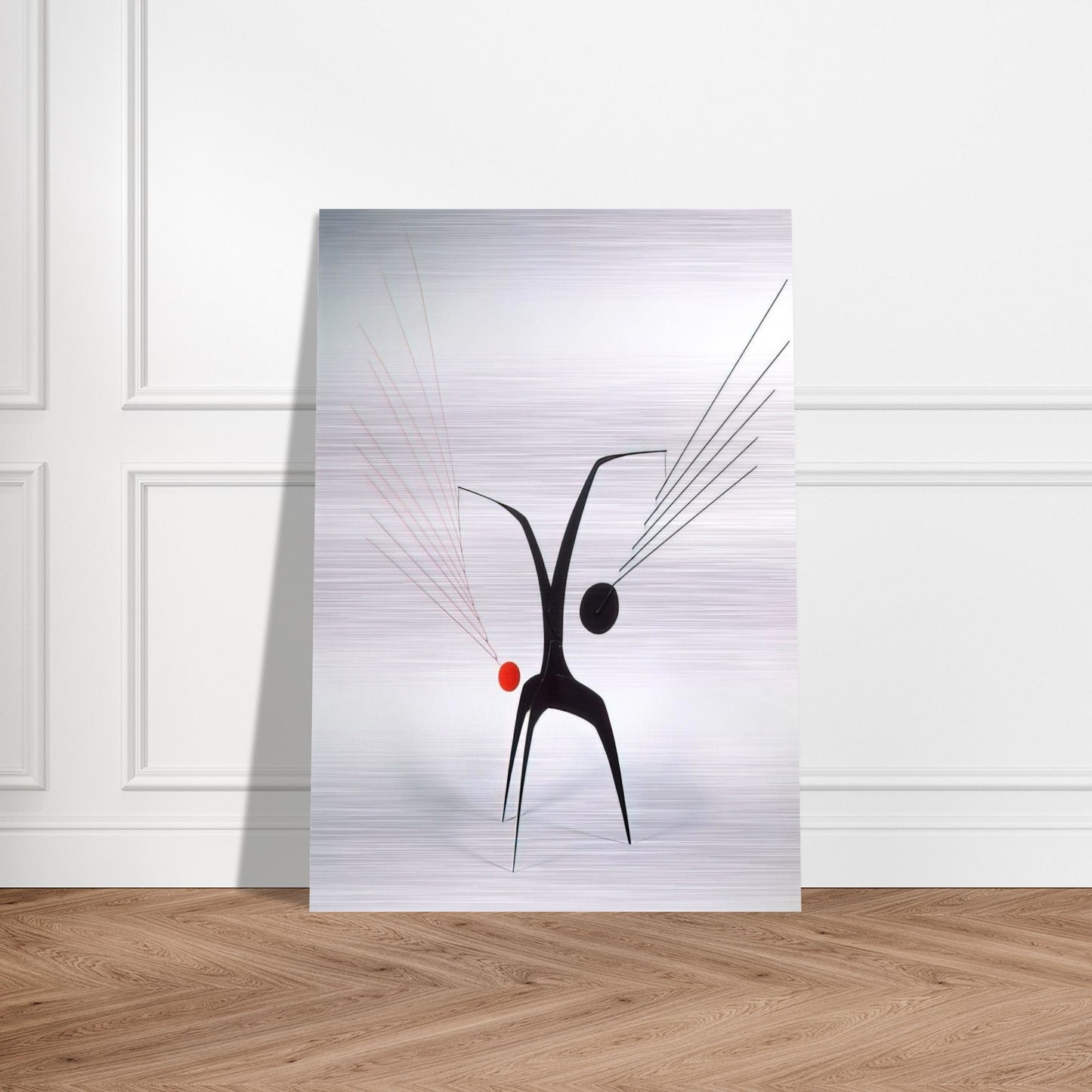 UN EFFET DU JAPONAIS 1941 - Alexander Calder Brushed Aluminum Print - 70x100 cm / 28x40 inches | Alexander Calder Aluminum Print | Alexander Calder Prints