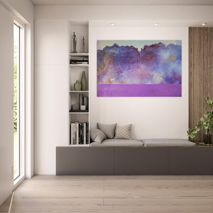Diamond Lake - 1969 - Ronnie Landfield Art Prints - 100x150 cm / 40x60″ inches | Ronnie Landfield Poster | Ronnie Landfield Prints
