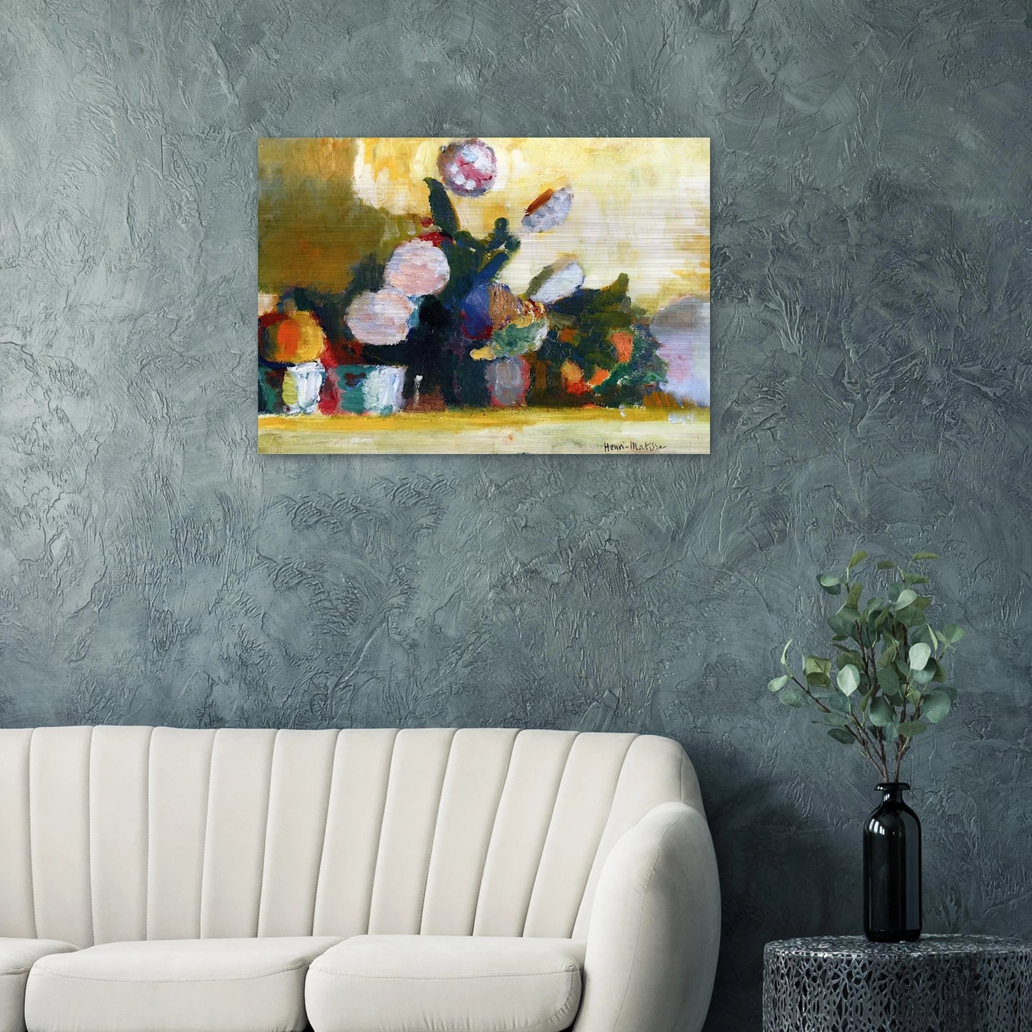 SNOWBALLS 1900 - Henri Matisse Brushed Aluminum Print - 70x100 cm / 28x40 inches | Henri Matisse Aluminum Print | Henri Matisse Prints