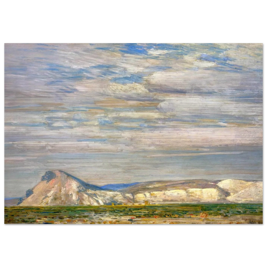 Harney Desert No. 20 - Childe Hassam Brushed Aluminum Print - 70x100 cm / 28x40 inches | Childe Hassam Aluminum Print | Childe Hassam Prints