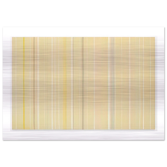 Butterfly - 1972 - Gene Davis Brushed Aluminum Print - 70x100 cm / 28x40 inches | Gene Davis Aluminum Print | Gene Davis Prints
