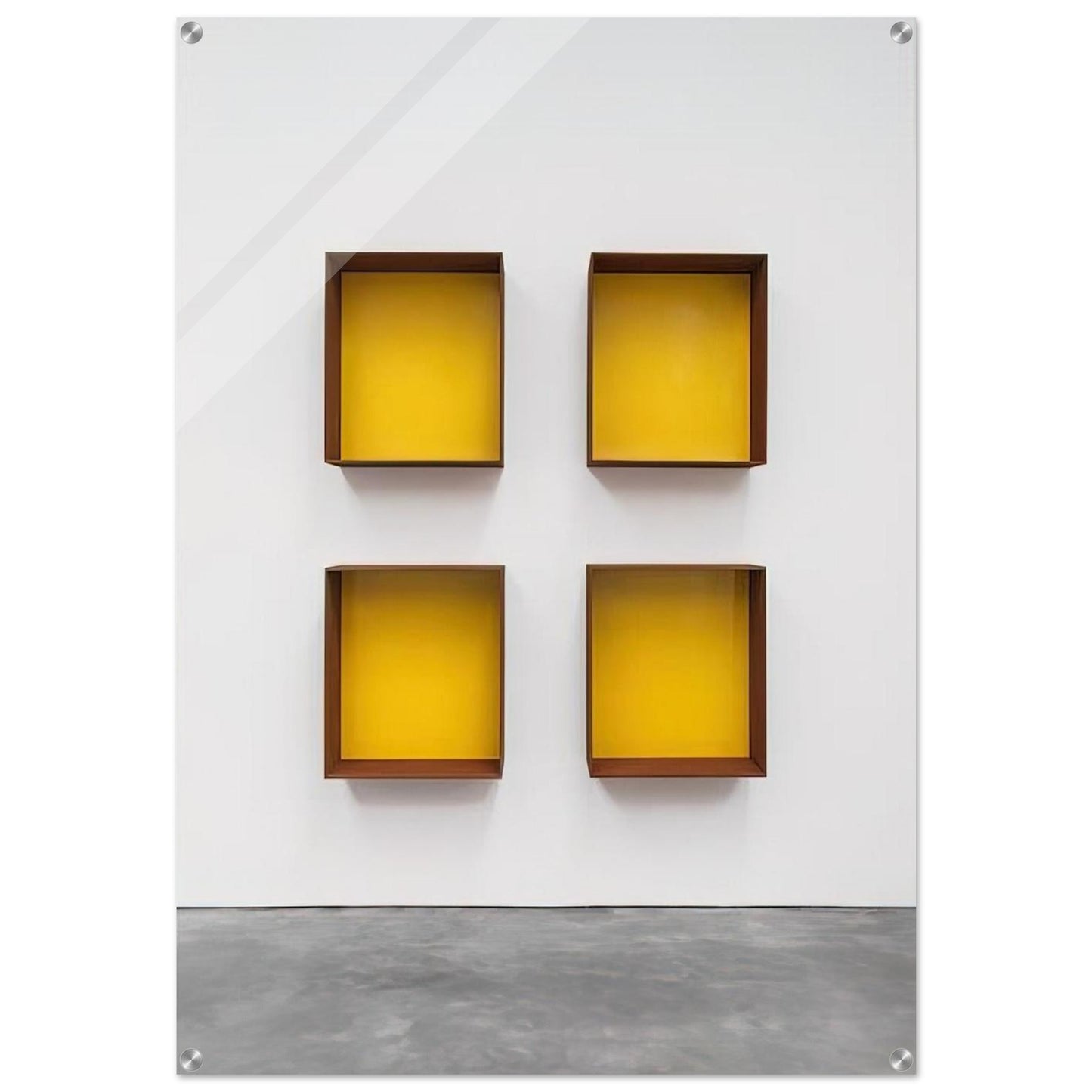 Untitled JUDDO0243A - 1991 - Donald Judd Acrylic Print - 70x100 cm / 28x40″ inches | Donald Judd Wall Art | Donald Judd Prints