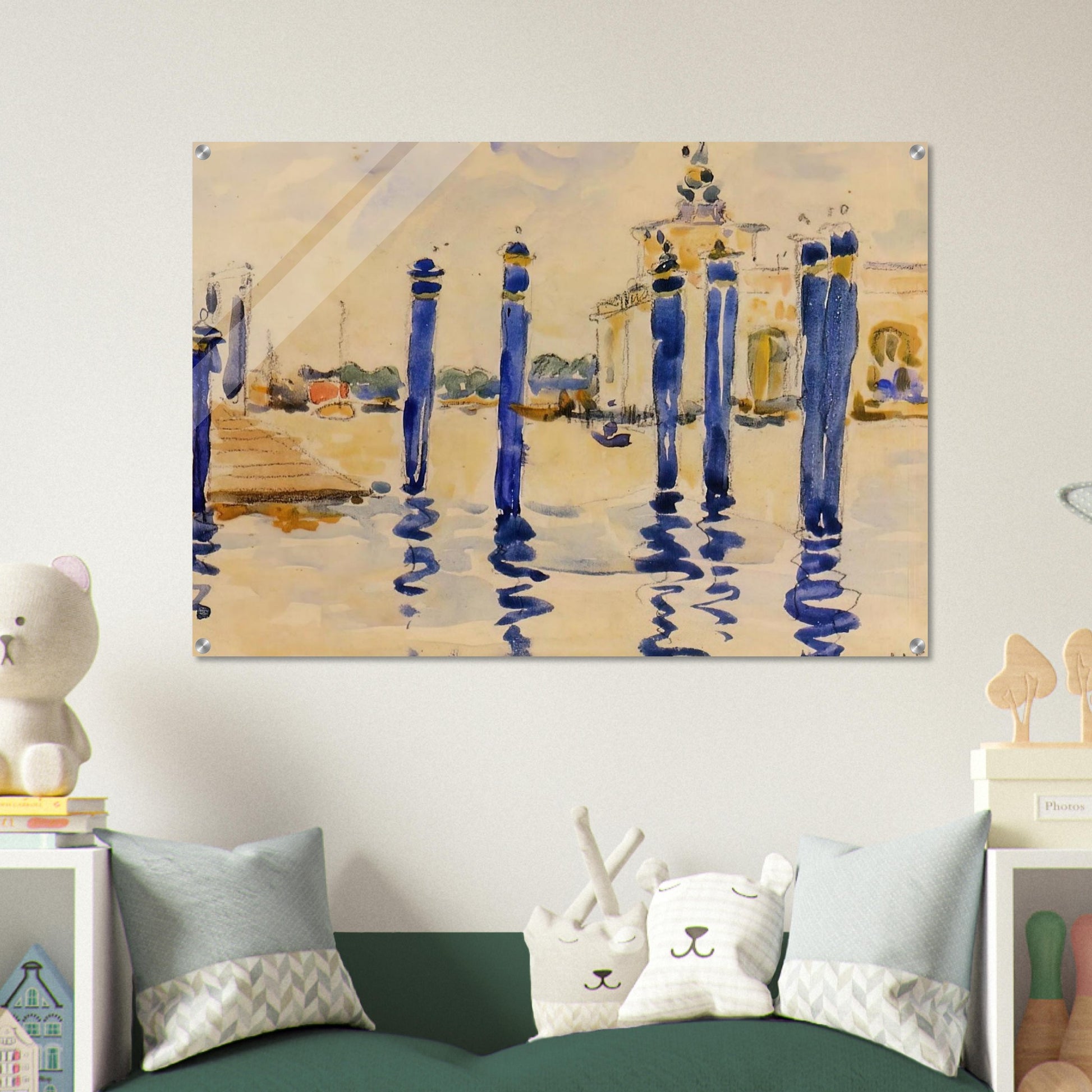 La Donana, Venice - Henri-Edmond Cross Acrylic Print - 70x100 cm / 28x40″ inches | Henri-Edmond Cross Wall Art | Henri-Edmond Cross Prints