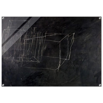 Night Watch - Cy Twombly Acrylic Print - 70x100 cm / 28x40″ inches