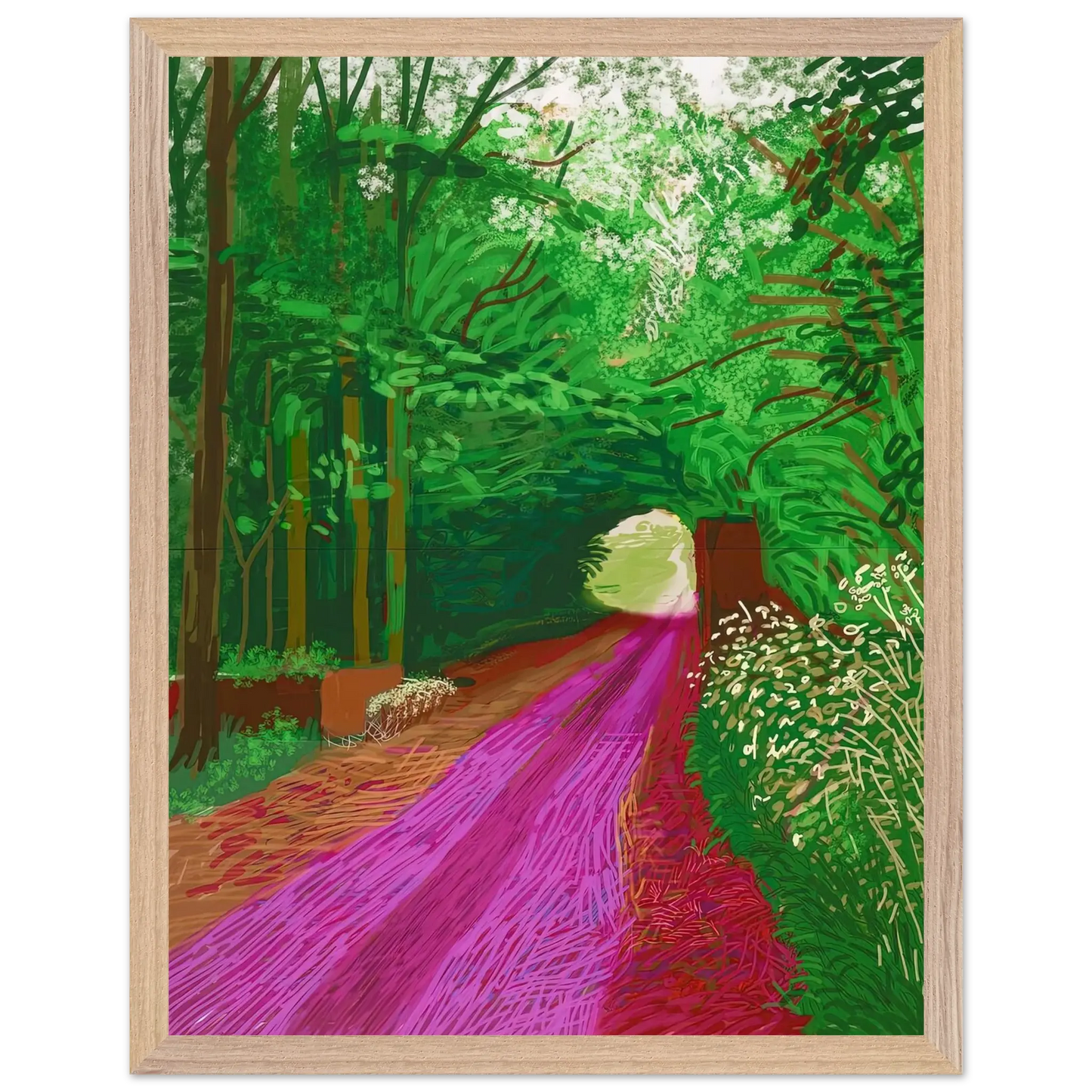 David Hockney - David Hockney Wall art - 45x60 cm / 18x24 inches - Fine Art Poster - -