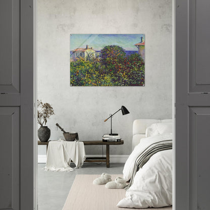 Bordighera, the House of Gardener - claude monet Acrylic Print - 70x100 cm / 28x40″ inches