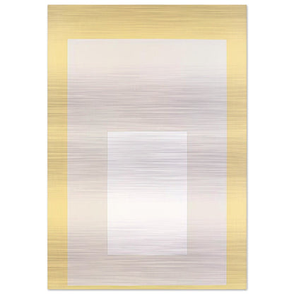 HOMAGE TO THE SQUARE 1959 - Josef Albers Brushed Aluminum Print - 70x100 cm / 28x40 inches | Josef Albers Aluminum Print | Josef Albers Prints