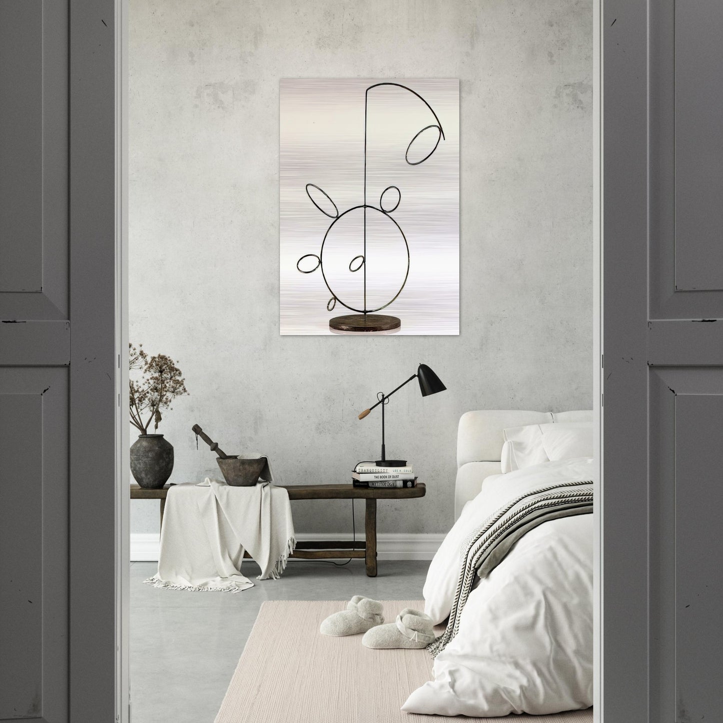 Stabile - 1954 1 - Lolo Soldevilla Brushed Aluminum Print - 70x100 cm / 28x40 inches | Lolo Soldevilla Aluminum Print | Lolo Soldevilla Prints