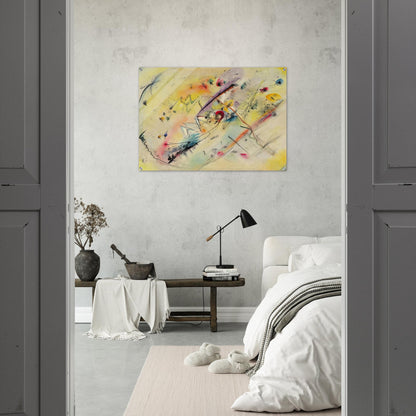 BRIGHT PICTURE 1913 - Wassily Kandinsky Acrylic Print - 70x100 cm / 28x40″ inches | Wassily Kandinsky Wall Art | Wassily Kandinsky Prints