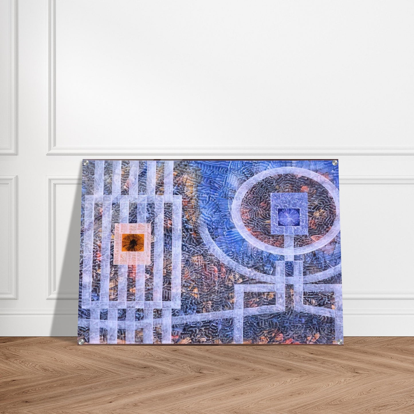 Exile - 1974 - Jimmy Ernst Acrylic Print - 70x100 cm / 28x40″ inches | Jimmy Ernst Wall Art | Jimmy Ernst Prints