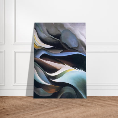 From the Lake - Georgia O'Keeffe Brushed Aluminum Print - 70x100 cm / 28x40 inches | Georgia O'Keeffe Aluminum Print | Georgia O'Keeffe Prints