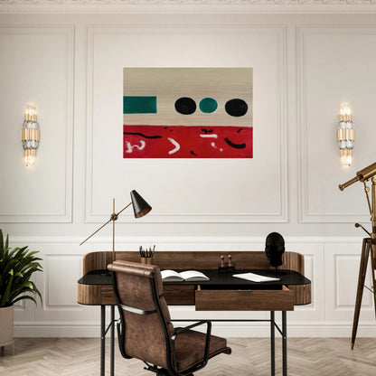 Movement East to West - 1956 - Adolph Gottlieb Brushed Aluminum Print - 70x100 cm / 28x40 inches | Adolph Gottlieb Aluminum Print | Adolph Gottlieb Prints