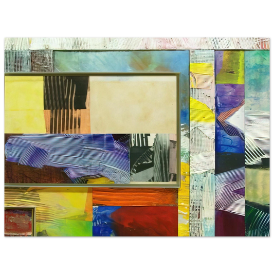 Sam Gilliam - Time Before History  75x100 cm / 30x40inches Fine Art Poster