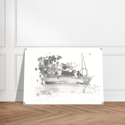 The Hero Leaves His Ship - Grace Hartigan Acrylic Print - 70x100 cm / 28x40″ inches | Grace Hartigan Wall Art | Grace Hartigan Prints
