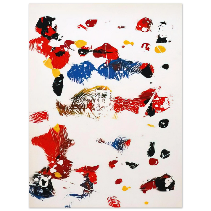 Sam Francis - Untitled  SF27S   75x100 cm / 30x40inches Fine Art Poster