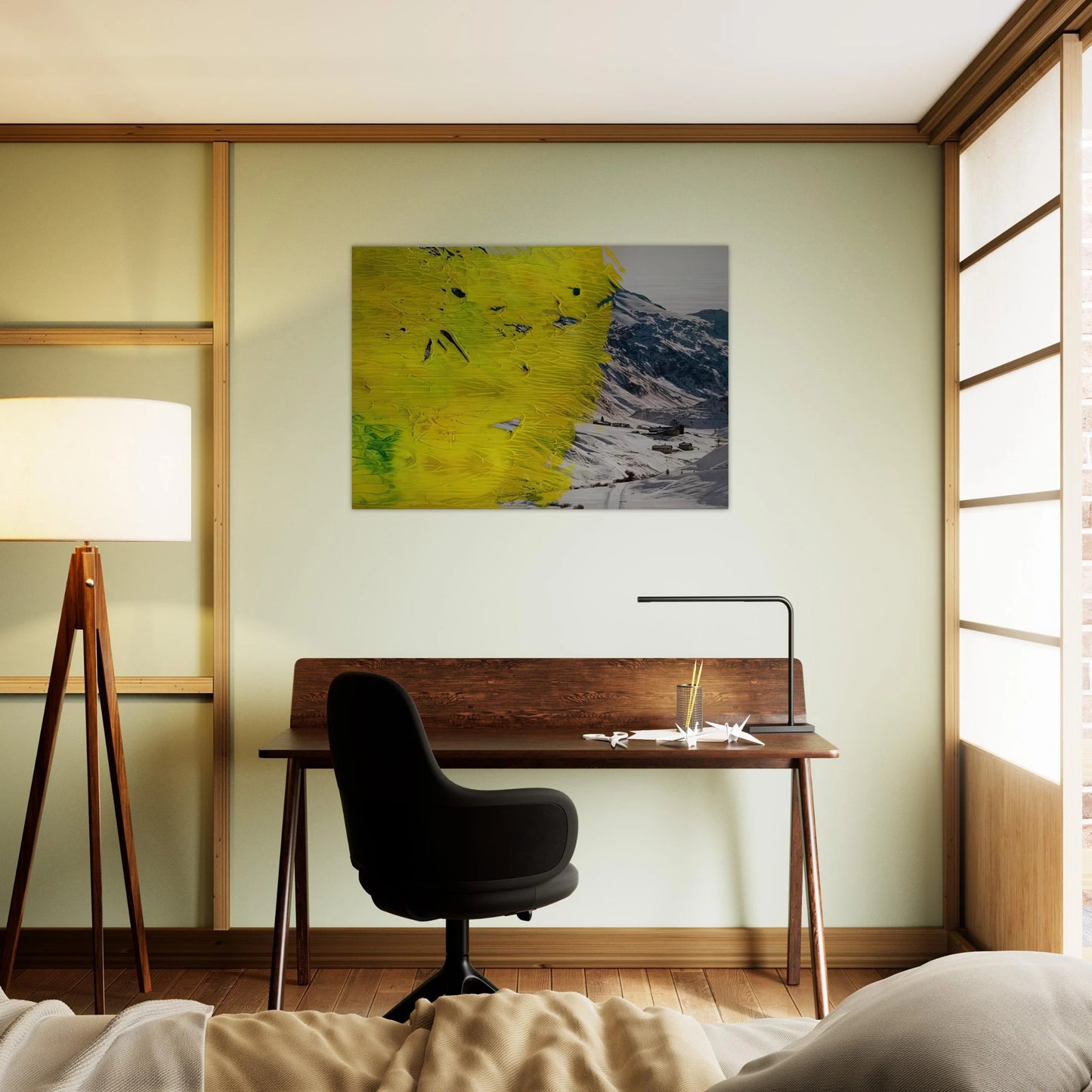 17 3 92 - Gerhard Richter Brushed Aluminum Print - 70x100 cm / 28x40 inches | Gerhard Richter Aluminum Print | Gerhard Richter Prints