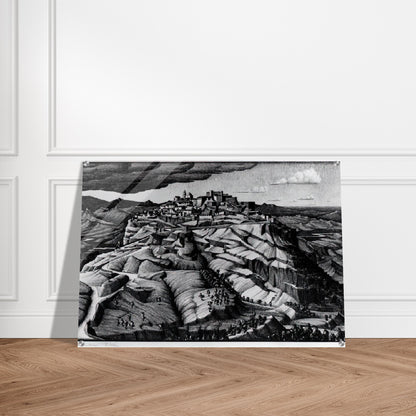 SANTA SEVERINA CALABRIA FEBRUARY 1931 1931 - MC Escher Acrylic Print - 70x100 cm / 28x40″ inches | MC Escher Wall Art | MC Escher Prints