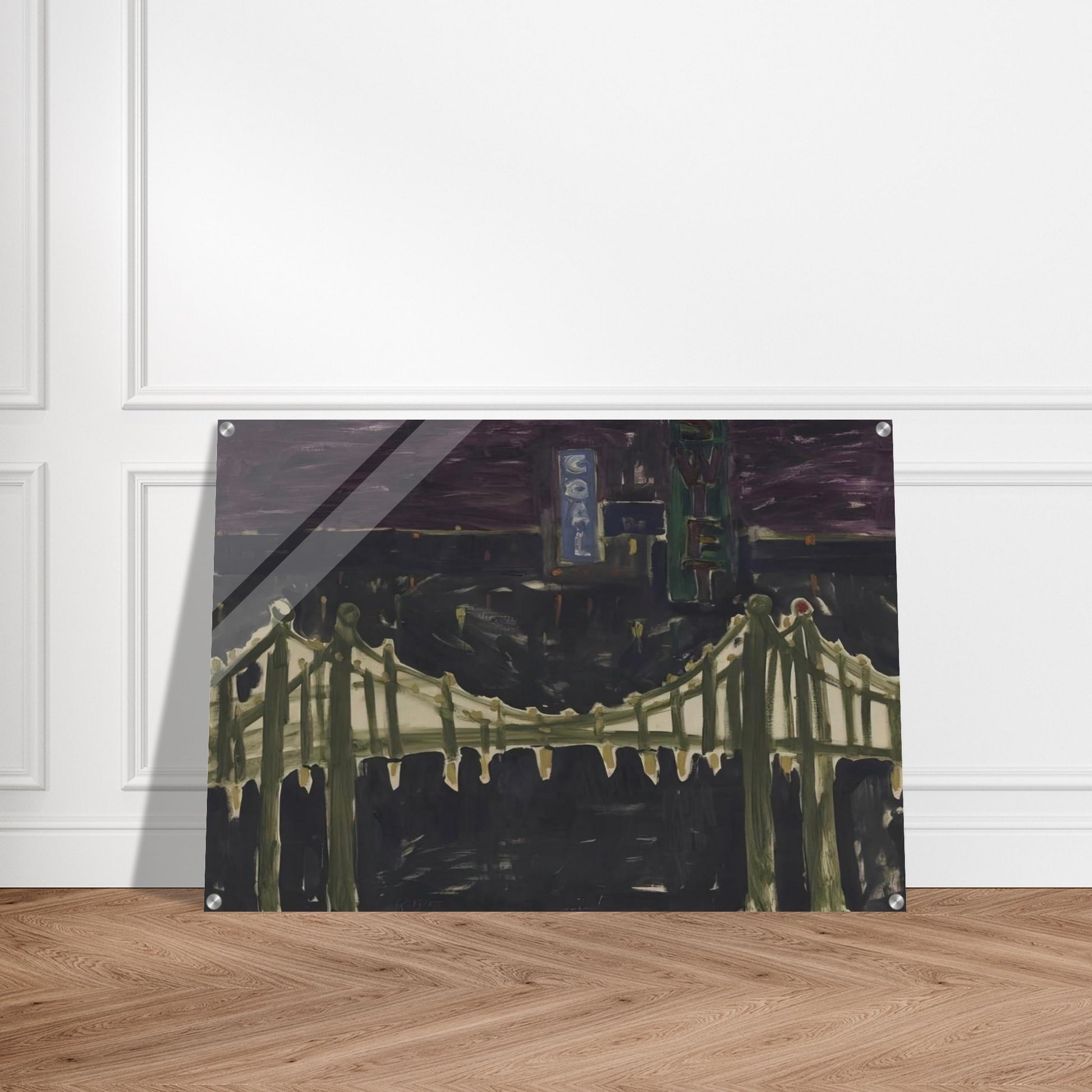 George Washington Bridge - Allan Kaprow Acrylic Print - 70x100 cm / 28x40″ inches | Allan Kaprow Wall Art | Allan Kaprow Prints