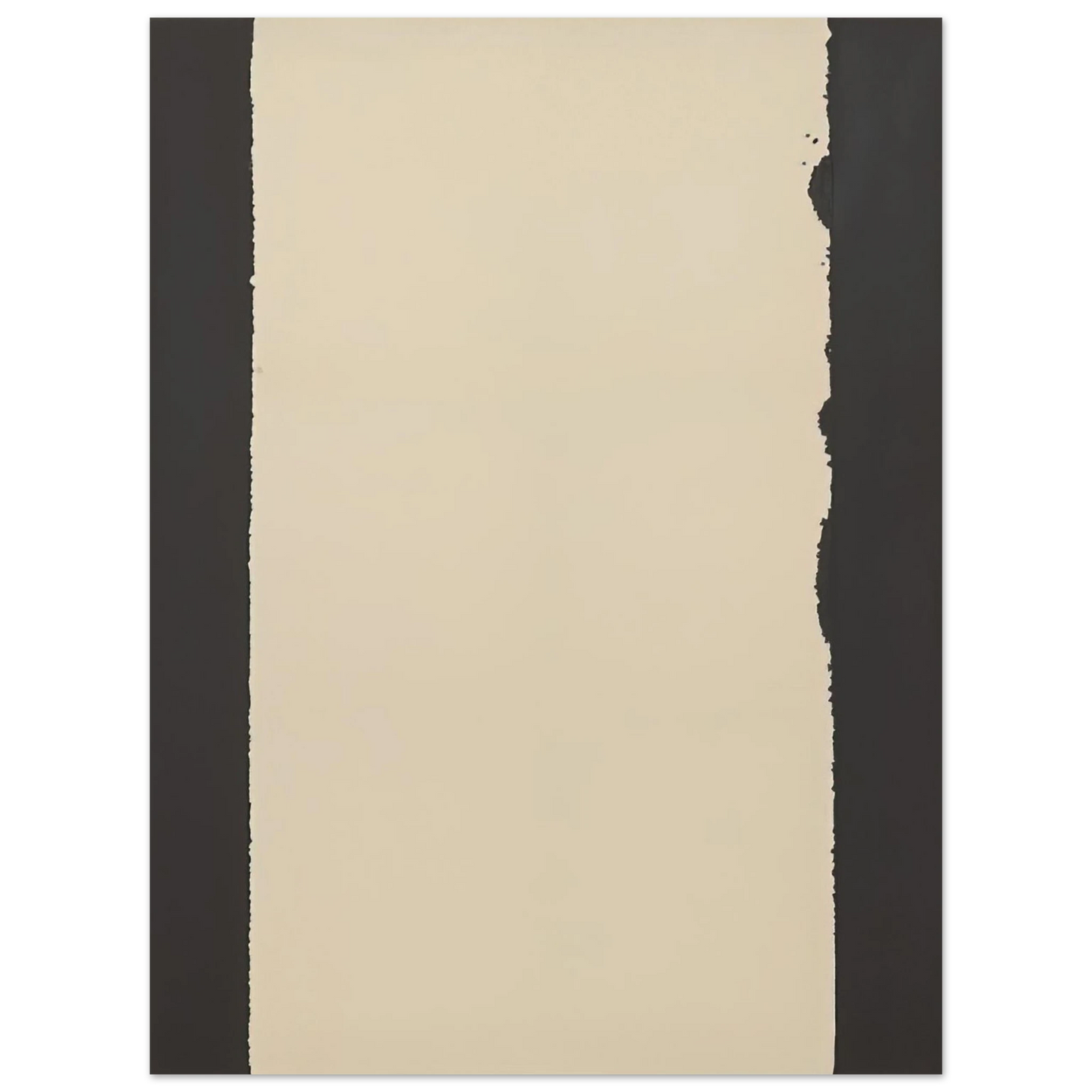 Yun Hyong-keun - Burnt Umber  Ultramarine Blue - 2007  75x100 cm / 30x40inches Fine Art Poster