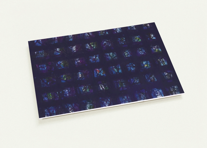 La Notte By Sam Francis Pack of 10 Post Cards | Sam Francis Post Cards | A6 (10.5 x 14.8 cm) - 4.1 x 5.8 inches