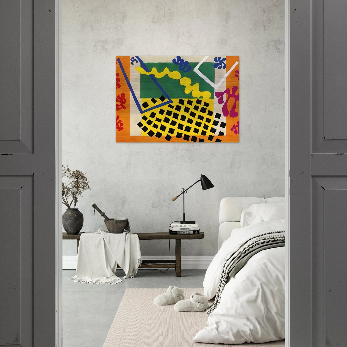 CUT OUTS 3 - Henri Matisse Brushed Aluminum Print - 70x100 cm / 28x40 inches | Henri Matisse Aluminum Print | Henri Matisse Prints