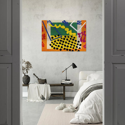 CUT OUTS 3 - Henri Matisse Brushed Aluminum Print - 70x100 cm / 28x40 inches | Henri Matisse Aluminum Print | Henri Matisse Prints