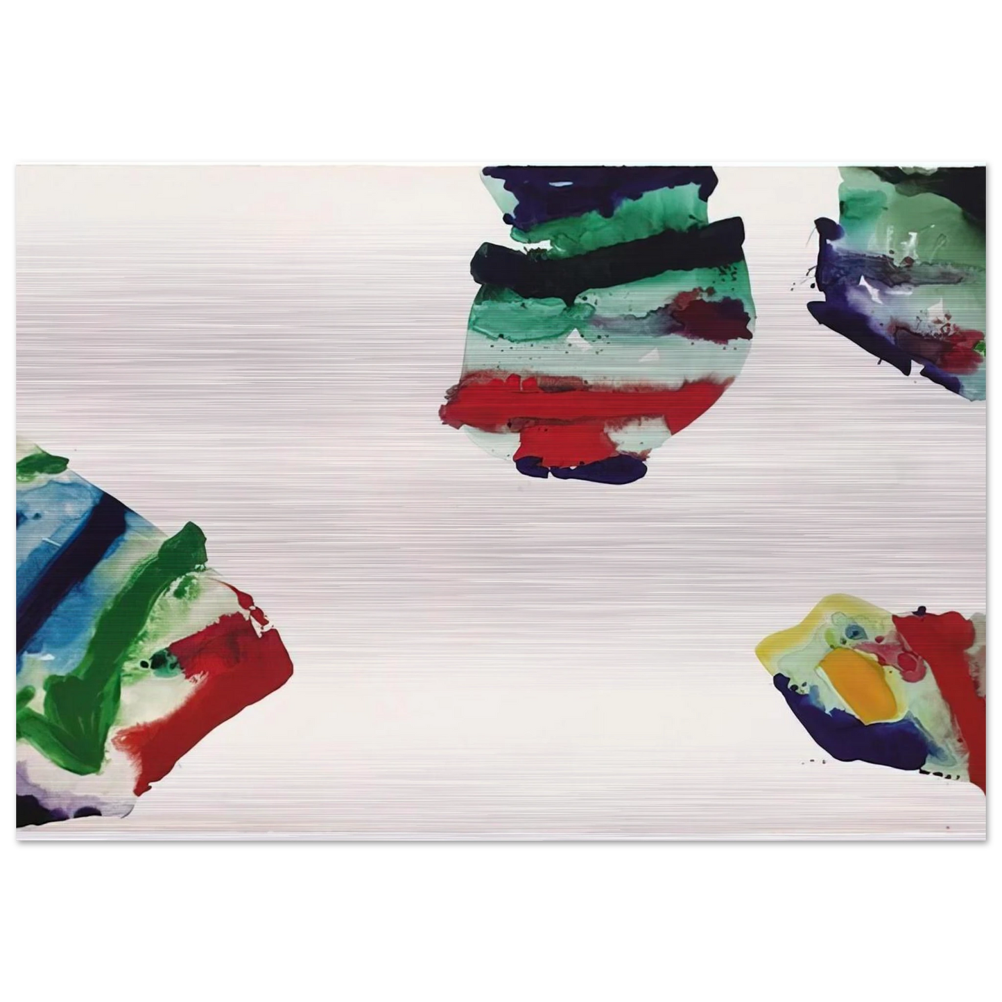 Los Angeles - Sam Francis Brushed Aluminum Print - 70x100 cm / 28x40 inches | Sam Francis Aluminum Print | Sam Francis Prints