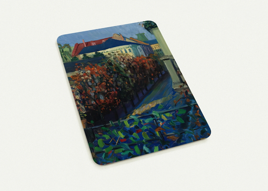 BLICK AUS DER BONNER WOHNUNG By Gabriele Munter Pack of 10 Post Cards | Gabriele Munter Post Cards | A6 (10.5 x 14.8 cm) - 4.1 x 5.8 inches